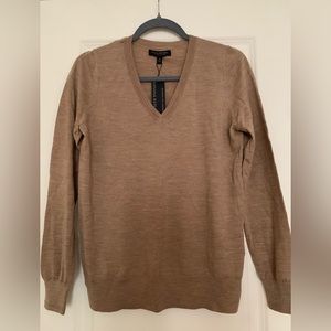 Merino Wool Banana Republic V-Neck Sweater NEW WITH TAGS